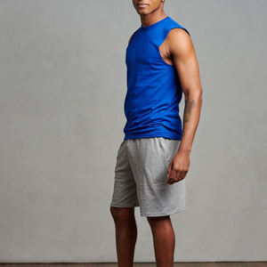 Nouveauté Short de sport de haute qualité pour hommes, logo personnalisé, respirant et vente en gros OEM, service pour le fitness, short actif pour hommes - Product Image 3