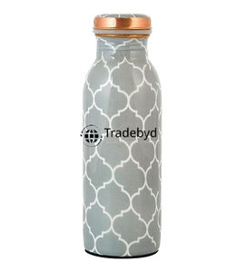 Bouteille en cuivre durable pour l'entraînement au gymnase et l'hydratation quotidienne large par Tradebyd - Product Image 1