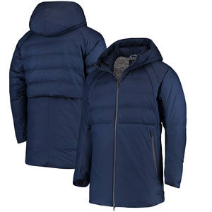 เสื้อแจ็คเก็ตขนเป็ดมีฮู้ดสำหรับผู้ชายเสื้อโค้ทแฟชั่นสำหรับฤดูหนาวปกตั้งกันน้ำออกแบบได้ตามต้องการ - Product Image 6