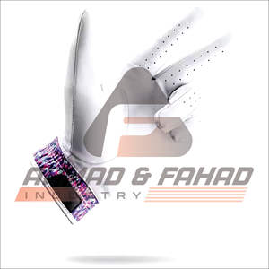 2024 Gants de golf avec impression par sublimation de logo personnalisé Gants de golf en cuir Cabretta gauche - Product Image 4