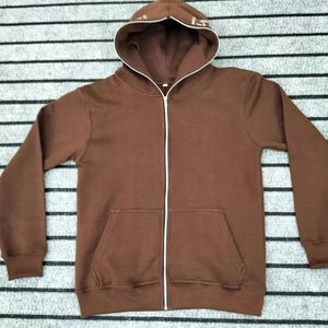 Sweat à capuche court graphique lourd Fabricant de sweat à capuche personnalisé à fermeture éclair complète 500 Gsm French Terry Puff Printing Zip up Hoodie - Product Image 4