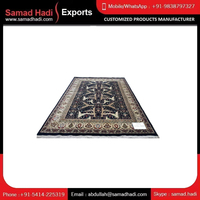 Alfombra de Diseño Elegante, Hecha a Mano, Única, Bordada, Anudada a Mano, en Venta al Mejor Precio