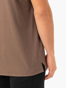 Vente en gros de haute qualité Logo personnalisé hommes débardeurs couleur unie grande taille respirant gymnastique entraînement sans manches débardeur hommes - Product Image 4