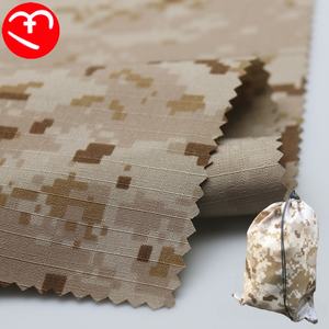 Usine US AOR1 désert numérique Camouflage tissu imperméable Nylon coton Plaid Ripstop tactique manteau pantalon vêtements de plein air - Product Image 1