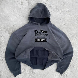 Sudaderas con capucha de lavado ácido de excelente calidad para adultos de manga completa Sun Fad Logo impreso prendas de vestir sudaderas y sudaderas con capucha elegantes - Product Image 6