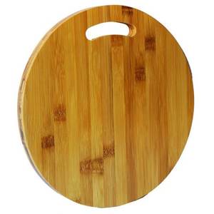 Tabla de cortar de queso, tabla de cortar de madera redondeada de diseño moderno para accesorios de cocina, uso de catering de cocina - Product Image 1