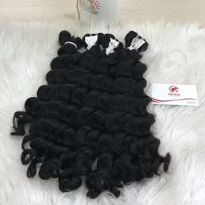 La mejor calidad 100% Natural BD rizado cabello humano vietnamita suelto estilo de onda profunda para mujeres negras - Product Image 3