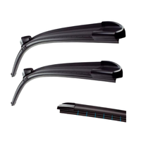 Essuie-glace silencieux sans armature YOUNGLOOK YL-901 Premium avec revêtement pour pare-brise de voiture BYD BMW, toutes saisons, remplacement OEM