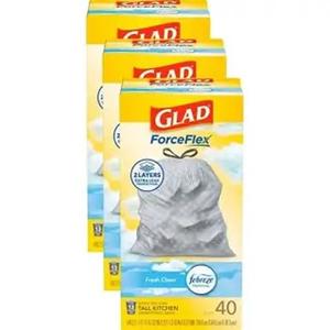 Bolsas de Basura Glad Tall para Cocina, 13 Galones, Bolsas de Basura Gain Original, Odorshield - Product Image 4