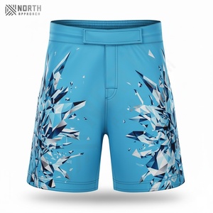 High Quality Mma <b>Shorts</b> For Men Best Selling Custom Logo Sportswear Wholesale Sublimation <b>Kick</b> <b>Boxing</b> Gear Stretch Pattern Men - Product Image 3