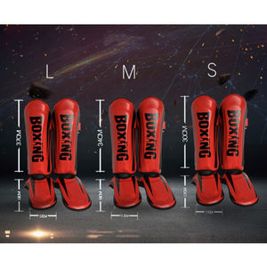Espinilleras duraderas ajustables para MMA, almohadillas protectoras transpirables para Kickboxing, Muay Thai, Karate, Taekwondo, artes marciales - Product Image 6