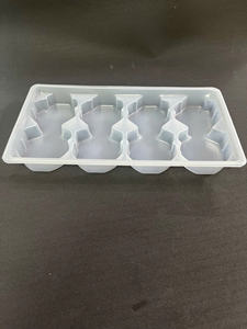 Plateau en plastique PET à 4 compartiments avec conception personnalisée, transparent et robuste, adapté aux emballages alimentaires - Product Image 4