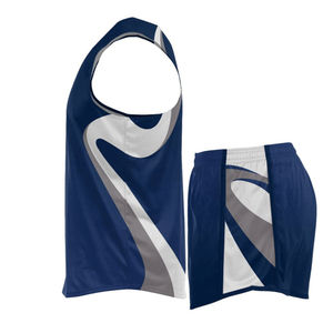 women's High Quality New Design American 7v7 Football Uniforms 7-<b>on</b>-7 <b>Sets</b> Breathable Sublimation Features - Product Image 3