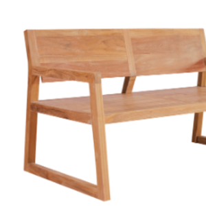 Best Selling Garden Chair With Two <b>Seats</b> Made Of Solid and Eco-Friendly Teak Wood From Indonesia - Product Image 6
