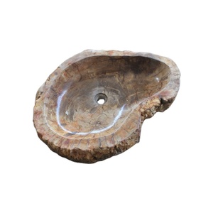 Lavabo Moderno Ovalado de Piedra Fresca para Hotel, con un Solo Orificio, Tamaño Personalizado, Perilla Tipo Joystick - Product Image 4
