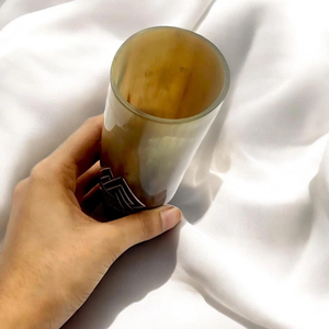 Taza Rústica de Cuerno de Búfalo Natural, Hecha a Mano, Ecológica, de Tamaño Personalizado, para Cerveza, Café, Regalo - Product Image 2