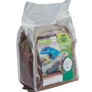 Sustrato de Coco 100% Natural de la Mejor Calidad en Bolsas Sueltas, Libre de Químicos y Polvo, para Reptiles y Anfibios, de un Fabricante de Primera Categoría - Product Image 1