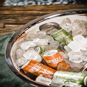 ตู้แช่ไวน์ทำจากสเตนเลสสตีลผนังสองชั้นหรูหราสำหรับตู้แช่ไวน์แชมเปญบาร์สำหรับงานปาร์ตี้ - Product Image 4