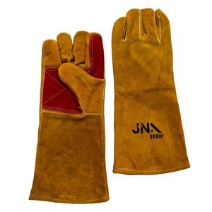 Soldadura de alta calidad Protección de construcción Seguridad Hombres Trabajo de construcción Guantes de cuero - Product Image 2
