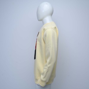 Nouveau sweat à capuche léger de haute qualité, 100 % coton, anti-boulochage, respirant, écologique, avec service OEM, imprimé tendance - Product Image 4