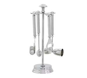 Ensemble d'outils de barre de table en acier inoxydable de style luxe, ouvre-bouteille à poignée dorée fait à la main, ouvre-bouteille d'ustensiles de cuisine au meilleur prix - Product Image 5