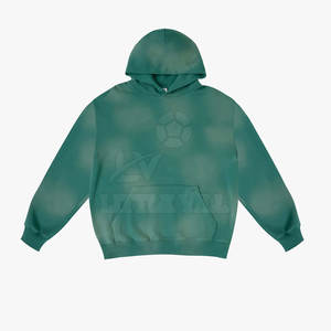 Usine directe confortable hommes Sun Faded Hoodies nouveau Design meilleur prix ODM approvisionnement tissu polaire pour l'hiver - Product Image 1