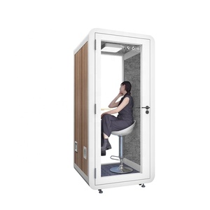 <span class=keywords><strong>Cloison</strong></span> insonorisée pour bureau, fournie par l'usine, 1,4x1,2x2,3m, <span class=keywords><strong>cloison</strong></span> insonorisée pour bureau à domicile, cabine insonorisée <span class=keywords><strong>amovible</strong></span>, silencieuse - Product Image 5