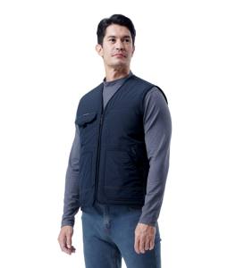 Chaleco de Trabajo TBUC Marca Coreana TB-70, Ligero, Elástico, Forrado de Felpa, Cuello en V, Micro Acolchado, Acabado Impermeable, Poliéster - Product Image 1