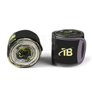 Vendas para manos de neopreno transpirables y ecológicas para entrenamiento de MMA, unisex, personalizables, ajuste cómodo para sparring y práctica - Product Image 3