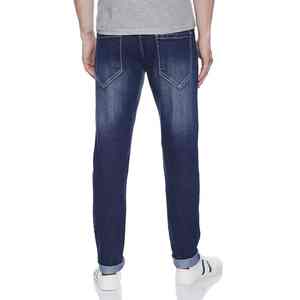 Elite Quality Bottoms <b>Professional</b> OEM Custom Service Breathable Stretchable Material New Arrival Vintage Denim Pants - Product Image 5