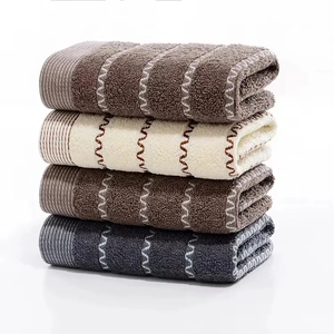 Serviettes de bain en coton moelleux à motif cœur, rectangulaires, pour usage domestique, lavables en machine, taille adulte, serviettes tissées pour le bain - Product Image 6
