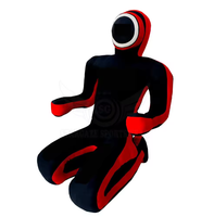 Mannequin d'entraînement Pro pour MMA et Grappling, en PU, résistant aux déchirures, pour techniques de Jiu-Jitsu (bloques/étranglements), usage domestique/Dojo