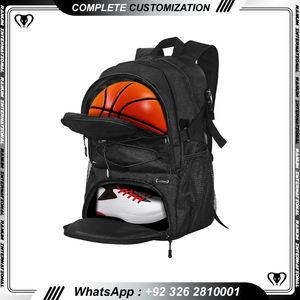 Soccer Bag Backpack Fit Baseball Basketball Football Volleyball With Laptop Compartment Sport Backpack - Product Image 3