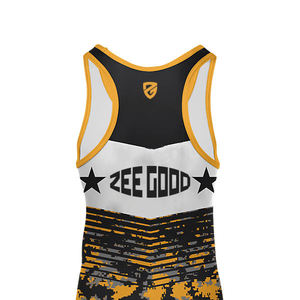 Vente en gros de maillots de lutte sans manches de la meilleure qualité pour hommes, combinaison de musculation 2025 vierge, maillots de lutte confortables en spandex - Product Image 6