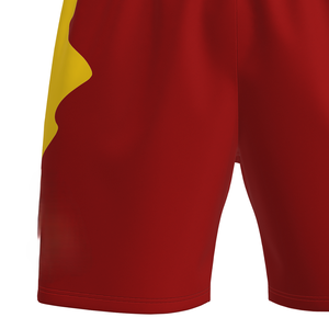 Short de basket-ball pour homme, sublimation, haute qualité, anti-froissement, prix bas, tendance, léger - Product Image 3