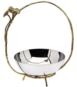 ชุดชามเสิร์ฟโลหะทำมือสำหรับโต๊ะอาหารที่มีสไตล์ - Product Image 4