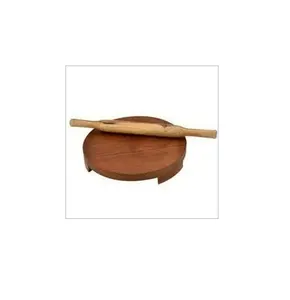 Placa de rolo de madeira artesanal natural, placa e pino brilhante polido produto de venda superior cofre e uso de utensílios de cozinha