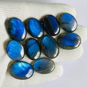 Mehrajudin <b>Gems</b> Model 004 Natural Blue Labradorite Gemstone Wholesale Price <b>Stone</b> | Natural Blue Labradorite Cabochons Handmade - Product Image 1