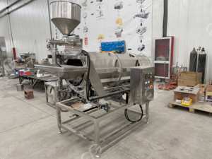 Machine automatique de saupoudrage de chips de haute qualité, nouvelle, grande, en acier inoxydable, continue - Product Image 4