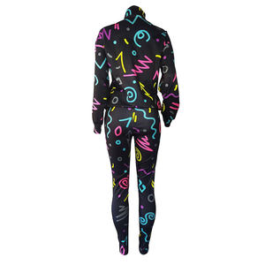 Chándales de impresión por sublimación para mujer con estilo nuevo y de alta calidad, chándales de moda para mujer con impresión de diseño personalizado - Product Image 2