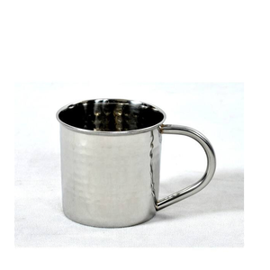 Copas de vino de acero inoxidable, Copas de cóctel de 500ml, tazas de mula de Moscú martilladas para artículos de fiesta y uso en restaurantes - Product Image 5