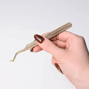 แหนบขนตาแบบมืออาชีพแหนบขนตาแบบสีทึบผลิตภัณฑ์ที่เป็นที่ต้องการสูง - Product Image 4