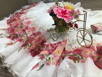 Sarong de mariée de style indien 2022, magnifique produit en soie, riche Minakari palette u, avec tissage de travail