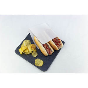 Sacchetto di carta bianco antigrasso 17x17 cm 35 g/m² aperto su due lati 2000 pezzi B2B - Product Image 1