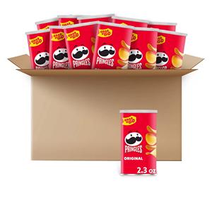 Pringles de qualité originale, chips en vrac de 165 g et 110 g, 8 saveurs, dont épicé, vente en gros - Product Image 1