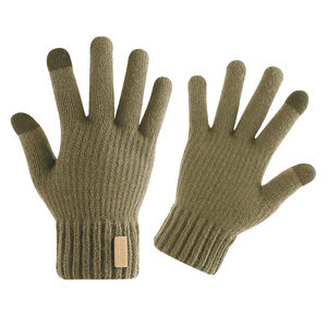 Guantes de muñeca de punto resistentes a cortes de alto rendimiento CE Nivel 5 protección de manos de moda para trabajo en el patio al aire libre y uso en la cocina - Product Image 1
