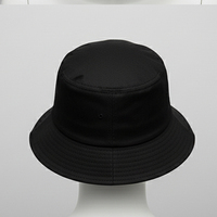 Chapeaux Bob Unisexe Personnalisés en Polyester Sublimé, Imprimés et Brodés, Respirants, Style Urbain, à Large Bord, Couleur Unie, Décontractés