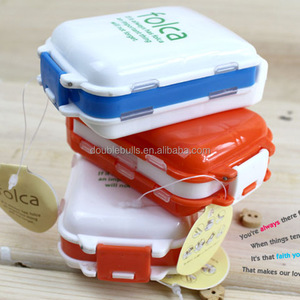Boîte de pilulier promotionnelle pliable à 8 compartiments à trois couches personnalisée - Product Image 2