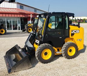 รถตักล้อยาง JCB ดีเซลขนาดเล็กมือสอง พร้อมบุ้งกี๋หน้าและแรงยกสูง สำหรับงานฟาร์มและการขนย้ายวัสดุก่อสร้าง - Product Image 4