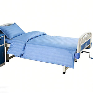 ชุดผ้าปูที่นอนกันไรฝุ่น ทนทาน ย้อมสีแบบวัตดี สำหรับเตียงควีนไซส์และคิงไซส์ เหมาะสำหรับโรงพยาบาล - Product Image 1